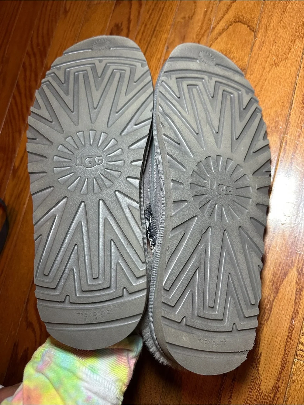 UGG Men’s Tasman Slip-Ons - Dark Grey- Size 12